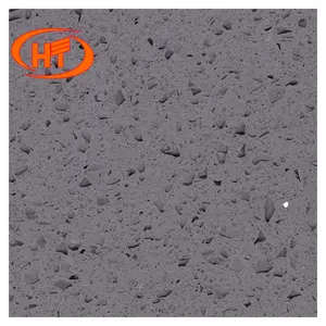 Factory Price Grain Surface 2cm Big Crystal Quartz Wholesale Artificial Quartz Stone Quartz slabs for coutertop bathroom