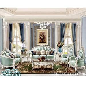 Top Quality French Style Living Room <b>Sofa</b> Set Modern European Style Living Room Furniture Elegant <b>7</b> <b>Seater</b> <b>Sofa</b> Set Washington - Product Image 1