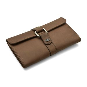 Ensemble de manucure 4 pièces avec étui en cuir vintage, service OEM, ciseaux à ongles personnalisables, étui en cuir, ciseaux à ongles pas chers - Product Image 3
