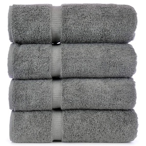 100% Organic Cotton Jacquard Hand <b>Beach</b> <b>Towels</b> Quick Dry Summer Thick Recycled Bath Hand <b>Towel</b> with GOTS Certificate Disposable - Product Image 3
