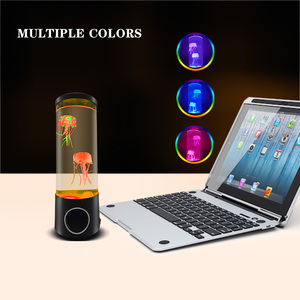 Lámpara <span class=keywords><strong>de</strong></span> <span class=keywords><strong>lava</strong></span> <span class=keywords><strong>de</strong></span> Medusa <span class=keywords><strong>con</strong></span> <span class=keywords><strong>altavoz</strong></span>, luz LED <span class=keywords><strong>de</strong></span> fantasía Tiktok, <span class=keywords><strong>con</strong></span> USB, eléctrica, para acuario, luz nocturna, regalo - Product Image 5