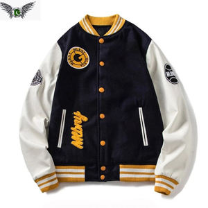 Chaqueta Universitaria de Lana Estilo Letterman / Chaquetas Universitarias al por Mayor, Chaquetas de Hombre de Plateneium International - Product Image 4