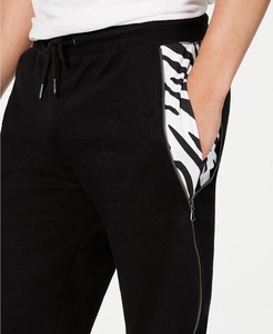 Pantalones cortos de gimnasio para hombre, con cremallera lateral, color blanco, venta al por mayor - Product Image 4