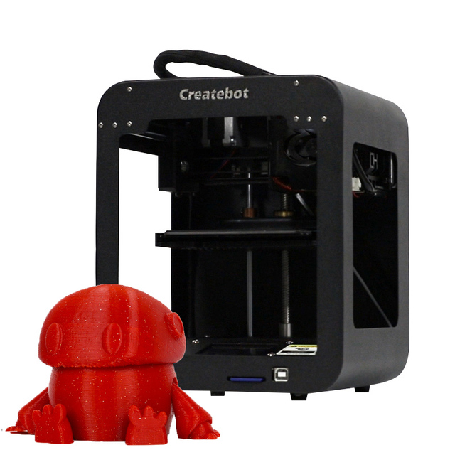Createbot Desktop 3d Printer Small Size Kids Toy creator Portable Leveling Free