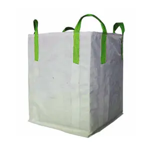 Jumbo Packaging FIBC tote Bag with u panel, circular and 4 panel Q bag for the food products