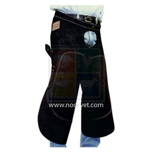 ผ้ากันเปื้อนหนังแคนวาสคุณภาพสูงพร้อมอุปกรณ์สัตวแพทย์ชั้นยอดสำหรับดูแลม้า - Product Image 1