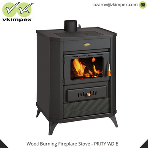 ประสิทธิภาพความร้อนสูง650X550X910 Mm การเผาไหม้ไม้เตาผิงผู้ผลิตเตา - Product Image 2