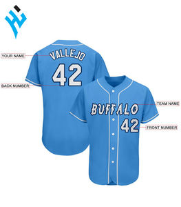 Maillot de baseball en Polyester pour hommes, vêtements de base-ball par Sublimation, personnalisés, à manches courtes, bon marché, créateur, nouveau Style - Product Image 2