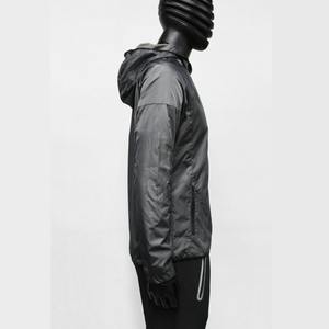 Chaquetas cortavientos ligeras de dos tonos para hombre, impermeables, a prueba de viento, de alta calidad, con cremallera completa, chaqueta para exteriores, chaqueta deportiva para la nieve - Product Image 4