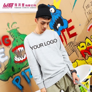 OEM petite QUANTITÉ MINIMALE DE COMMANDE faite sur commande de t-shirt à manches longues en pur coton t-shirt personnalisé t-shirt homme 220g t-shirt à manches longues - Product Image 2