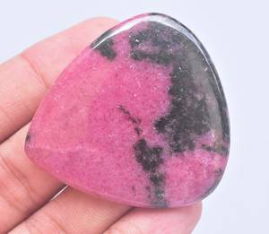 หินโรโดไนต์อัญมณีทรงหลังเบี้ย,อัญมณีทรงหลวมหินโรโดไนต์ทำจากแร่โรโดไนต์ธรรมชาติ - Product Image 5