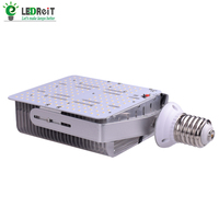 Ampoule LED E40 60W avec capteur pour entrepôt, extérieur, rue, parking, poteau, zone routière, luminaire