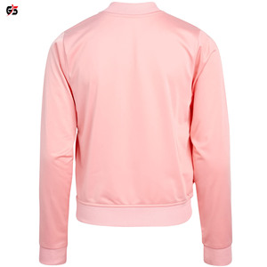 Chándal personalizado para mujer, ropa de entrenamiento y trote, manga completa, tela polar de poliéster, diseño OEM, producto con logotipo personalizado impreso - Product Image 3