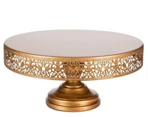 High Quality Designer Metal <b>Cake</b> Stand <b>Cake</b> <b>Tools</b> <b>Cake</b> Decorating Accessories Gold Everyday Support 2pcs Dessert Decorators - Product Image 3