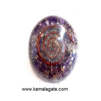 Vente en gros de bols dôme en améthyste naturelle orgone en cristal pierre précieuse de guérison orgonite artisanat pierre semi-précieuse en vente