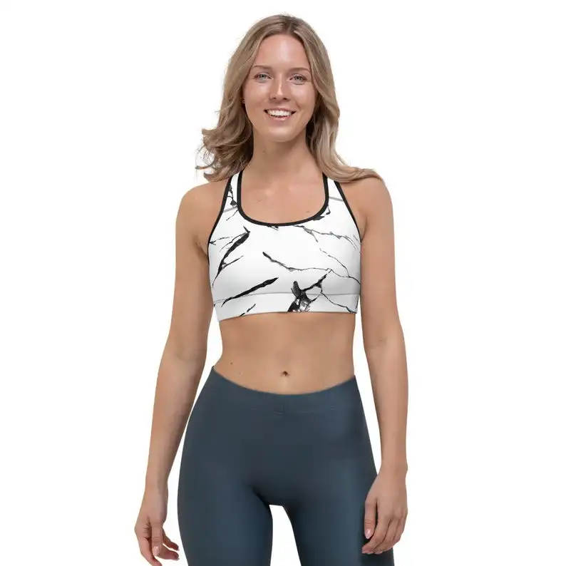 Plain sports bra Women's Top shockproof running professional top wear fitness Sports Bra
