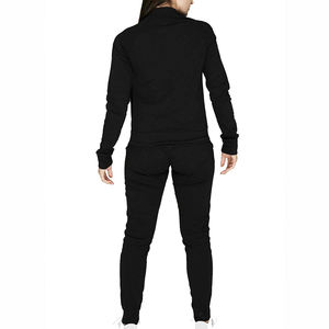 Stylish <b>Women</b> Tracksuit Grey Color Zipper Closure Hood With <b>Trouser</b> <b>for</b> Sale - Product Image 2