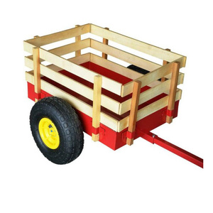Triciclo de 3 ruedas para niños, carro de <span class=keywords><strong>bicicleta</strong></span>, <span class=keywords><strong>herramientas</strong></span> de jardín, carro de jardín de madera para niños - Product Image 3