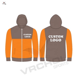 Sudadera con capucha antiarrugas personalizada de punto y característica sostenible bordada - Product Image 2