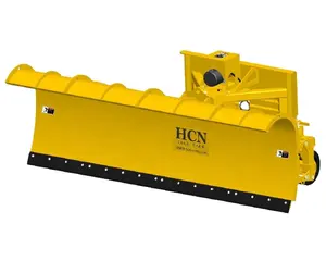 HCN-cuchilla de nieve BM18 con accesorio de cargador de rueda, accesorio para revestimiento de nieve