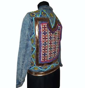Newest Style Lady Jean Jacket Long Sleeve Woman Denim Jacket <b>Womens</b> Clothing Quantity Custom <b>Coat</b> Cotton Blue OEM Pockets - Product Image 3