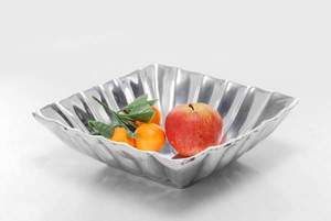 Meilleure Vente Ensemble de 2 En Métal Plateau En Argent Nickel Poli Haute Plateau Table Décoration Hôtel Plateaux D'alimentation - Product Image 5