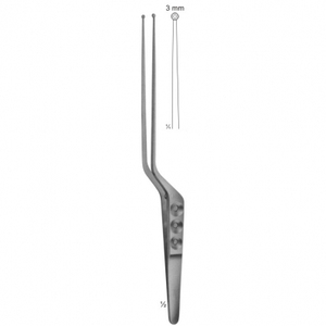 Yasargil Grasping Bayonet Tumor Grasping Forceps Surgical <b>Instruments</b> Stainless Steel Manual High Quality Tools - Product Image 4