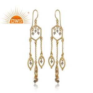 Boucles d'oreilles Labradorite pour filles, bijoux de fiançailles pour filles, boucles d'oreilles de styliste, plaqué or, 925 en argent, livraison gratuite - Product Image 2