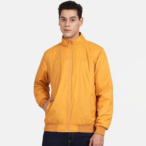 เสื้อแจ็กเก็ตบอมเบอร์ของผู้ชาย,เสื้อแจ็กเก็ตกันน้ำสีเหลืองขนาดใหญ่พิเศษแฟชั่นสไตล์ล่าสุดออกแบบเอง - Product Image 1