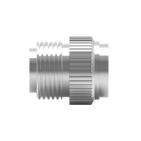 Connecteur Mini DIN femelle étanche IP67 6 broches M13*1.0 moulé avec câble, 12V 2A, usage industriel, Nian-Yeong MD-06F2-01