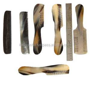 หวีทำจากเขาสัตว์ทำมือของขวัญแปลกใหม่สำหรับดูแลเส้นผม peines de huesos de animales - Product Image 1