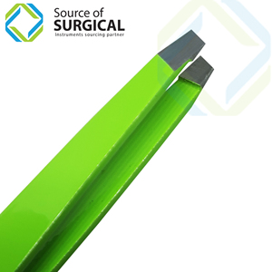 Pinzas para Cejas de Acero Inoxidable con Punta Inclinada, Duraderas y Ligeras, para Depilación y Estilizado - Product Image 5