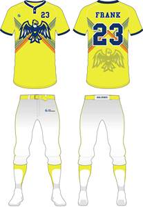 ที่กำหนดเองทำเสื้อเบสบอล Sublimated,กางเกง,หมวก - Product Image 5