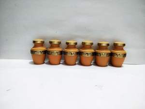 Recuerdo EXTRA pequeño, urna de cremación, suministros funerarios, BRASSWORLD, INDIA - Product Image 6