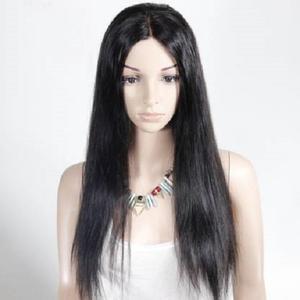 Extensiones de Cabello Humano Virgen Remy Indio Liso Natural con Micro-Link - Product Image 1