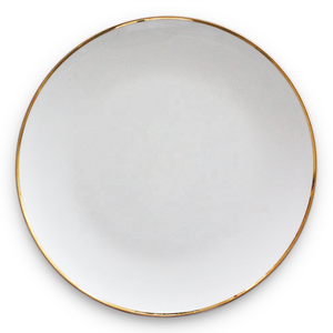 Juego de Platos de Cerámica, Platos para Cena, <span class=keywords><strong>Vajilla</strong></span> de Porcelana <span class=keywords><strong>Fina</strong></span> al por Mayor, Juego de <span class=keywords><strong>Vajilla</strong></span> de Porcelana de Alta Calidad con Borde Dorado - Product Image 5
