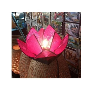 Đèn Ước Nguyện Hoa Sen/Đèn Lồng Lụa Đèn Nến Nước Nổi Cho Đám Cưới Đồ Trang Trí Tiệc Giáng Sinh - Product Image 1