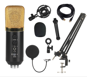 Professional BM-858 USB Studio Mixer Condenser Mic Microphone Stereo Large Diaphragm Condenser Microphone for Computer - Product Image 3