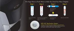 Sistema purificador de agua de Soda, dispensador automático de 4 etapas con filtro RO - Product Image 5