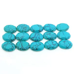 Ethnic Antique Vintage Best Quality Blue Turquoise Loose Gemstone Jewellery Authentic Gift For Women And Girls