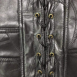Chaleco de cuero para hombre, ropa cómoda en línea de alta calidad para montar en bicicleta, a la venta - Product Image 5