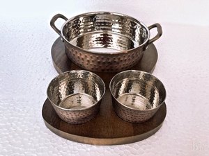 ผู้จัดจำหน่ายทองแดงสำเร็จรูปแฟนซีกระทะกษัตริย์ระหว่างประเทศที่มีการจัดการเหล็กหล่อหม้อปรุงอาหารไก่การออกแบบใหม่ที่ดีที่สุด - Product Image 4