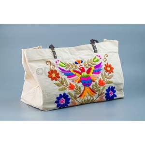 กระเป๋าผ้าปักลายนกสำหรับสตรี OEM - Product Image 1