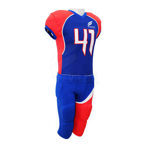 Uniforme de fútbol americano personalizable, conjunto de ropa deportiva transpirable para equipos, opciones de talla grande - Product Image 3
