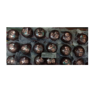 โกศสัตว์เลี้ยงแบบอเมริกัน ลายอุ้งเท้าคู่ ทำจากทองเหลือง ยี่ห้อ Brassworld India - Product Image 1