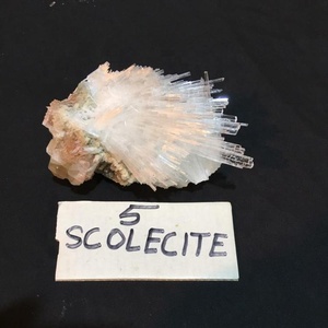 Scolocite Minerals Apophyllite Natural Stones Crystal Crafts Natural <b>Clusters</b> Corals Reiki Rocks Feng Shui Fairy Minerals Stones - Product Image 1