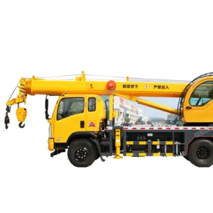 Chinese 12t mini truck mounted crane diesel engine truck crane price