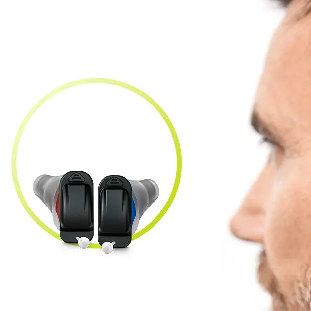 Siemens Silk-audífonos invisibles CIC, audífonos de ajuste instantáneo, Mini audífonos invisibles a buen precio, 2 unidades