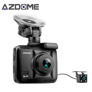 กล้องติดรถยนต์บันทึกวิดีโอคู่ หน้าจอ 2.4 นิ้ว ความละเอียด 4K FHD 2160P พร้อม Wi-Fi และ GPS ขายดี - Product Image 6