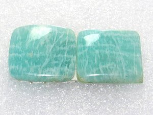 Increíble calidad amazonita forma Rectangular piedras preciosas sueltas par pulido en cabujón liso para la fabricación de joyas piedra Natural - Product Image 5